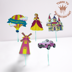 Set giấy: Lâu đài công chúa