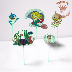 Set giấy: Nàng tiên cá 2