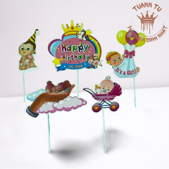 Set giấy: Thôi nôi bóng bay