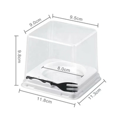 Hộp kèm nĩa/ 50c