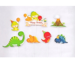 Set giấy: khủng long 7