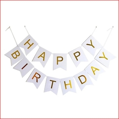 Chữ giấy Happy birthday