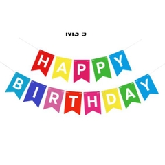 Chữ giấy Happy birthday