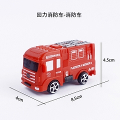 Bộ 4 xe cứu hỏa