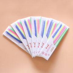 Hộp 45 Vỉ Nến Tăm Sinh Nhật 12cm (12 Cây/Vỉ) | Nến Trang Trí Bánh Kem