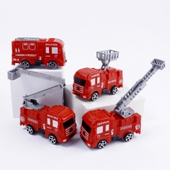 Bộ 4 xe cứu hỏa
