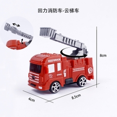 Bộ 4 xe cứu hỏa