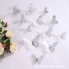 Bướm 3D/ Trắng