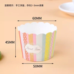 Cốc Cupcake răng cưa/ 50c