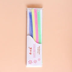 Hộp 45 Vỉ Nến Tăm Sinh Nhật 12cm (12 Cây/Vỉ) | Nến Trang Trí Bánh Kem