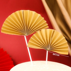 Set giấy: Quạt đỏ/ 10 set