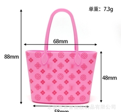 Mô Hình Túi Xách Chanel, HM, LV Mini Trang Trí Bánh Kem