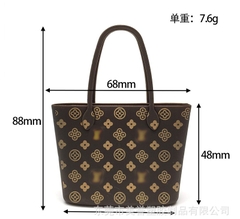 Mô Hình Túi Xách Chanel, HM, LV Mini Trang Trí Bánh Kem