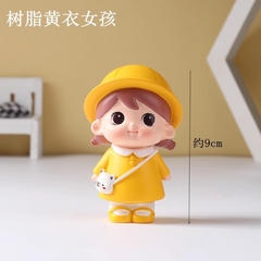 Mô Hình Bé Hóa Trang Con Vật Mini Trang Trí Bánh Kem