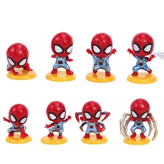 Mô Hình Người Nhện Spider-Man Mini Trang Trí Bánh Kem