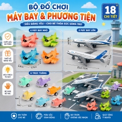 Mô Hình Máy Bay Mini Trang Trí Bánh Kem