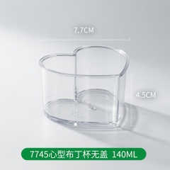 Set 10 Cốc Tròn, Tim, Vuông Đựng Bánh