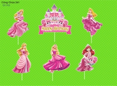 Set giấy: Công chúa lâu đài