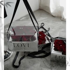 Hộp Mica Love Bạc/ 5H