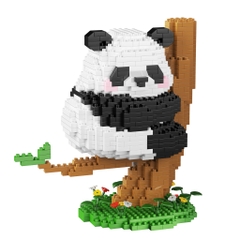 Quà tặng lego gấu trúc lắp ráp dễ thương gấu lớn tặng sinh nhật, tặng người yêu
