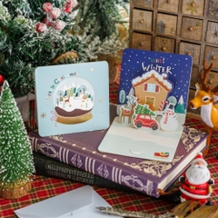 Set Thiệp noel 3D xinh xắn tặng người yêu, tặng bạn bè