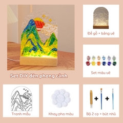Quà tặng đèn ngủ hoa DIY bảng vẽ tặng sinh nhật, tặng người yêu