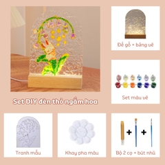 Quà tặng đèn ngủ hoa DIY bảng vẽ tặng sinh nhật, tặng người yêu