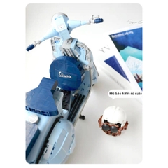 Quà tặng mô hình lắp ráp xe máy Vespa cỡ lớn tặng sinh nhật, tặng người yêu