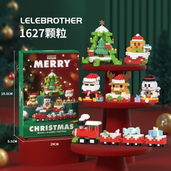 Quà tặng mô hình lắp ráp SET to Đội quân Ông già Noel tặng giáng sinh, tặng người yêu