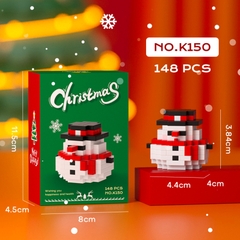 Quà tặng mô hình lắp ráp Noel trứng mini quà tặng noel, quà tặng người yêu