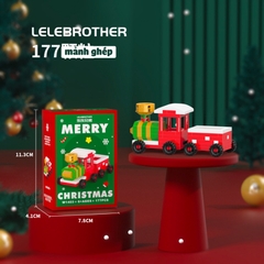 Quà tặng mô hình lắp ráp Giáng sinh Đội quân Ông già Noel tặng giáng sinh, tặng người yêu