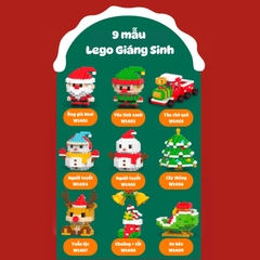 Quà tặng mô hình lắp ráp SET to Đội quân Ông già Noel tặng giáng sinh, tặng người yêu