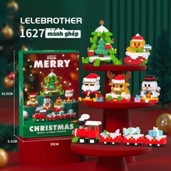 Quà tặng mô hình lắp ráp SET to Đội quân Ông già Noel tặng giáng sinh, tặng người yêu