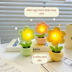 Quà tặng Đèn ngủ mini Bông hoa dễ thương dành tặng người yêu, bạn bè