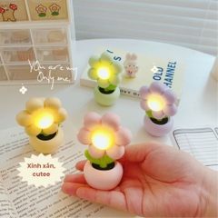 Quà tặng Đèn ngủ mini Bông hoa dễ thương dành tặng người yêu, bạn bè