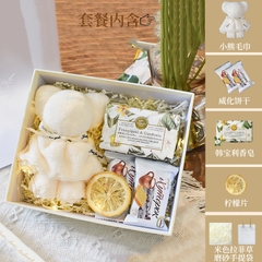 Hộp quà hoa tulip và hoa mẫu đơn món quà dễ thương cho các bạn