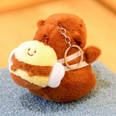 Quà tặng móc khóa hình Gấu Capybara dễ thương nhiều hình dạng, màu sắc