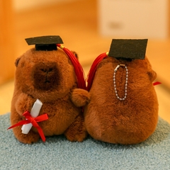 Quà tặng móc khóa hình Gấu Capybara dễ thương nhiều hình dạng, màu sắc