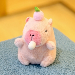 Quà tặng móc khóa hình Gấu Capybara dễ thương nhiều hình dạng, màu sắc