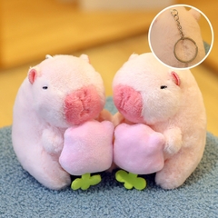 Quà tặng móc khóa hình Gấu Capybara dễ thương nhiều hình dạng, màu sắc