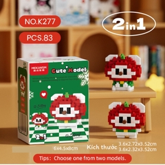 Sản phẩm Láp ráp NOEL cute mode tặng giáng sinh, tặng người yêu