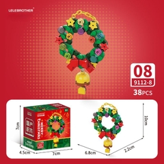 Quà tặng mô hình lắp ráp Bộ 10 chi tiết Noel xinh xắn quà tặng noel, quà tặng người yêu