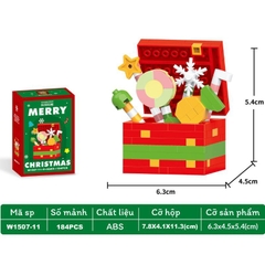 Quà tặng 20+ mẫu mô hình lắp ráp Giáng sinh Mini tặng giáng sinh, tặng người yêu