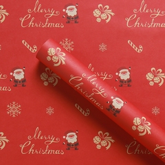 Giấy gói quà noel, giấy gói quà giáng sinh nhiều màu sắc xinh xắn dễ thương