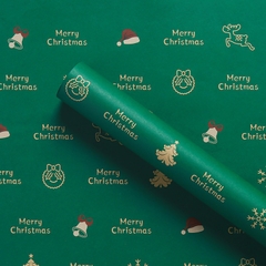 Giấy gói quà noel, giấy gói quà giáng sinh nhiều màu sắc xinh xắn dễ thương