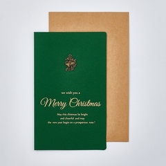 Set Thiệp Noel gồm Bao thư, Thiệp đính charm và Giấy viết tặng người yêu, tặng bạn bè