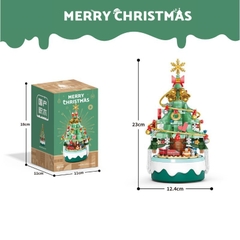 Quà tặng mô hình lắp ráp Hộp nhạc cây thông Noel quà tặng noel, quà tặng người yêu