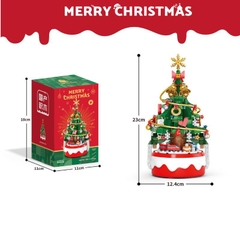 Quà tặng mô hình lắp ráp Hộp nhạc cây thông Noel quà tặng noel, quà tặng người yêu