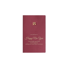 Set Thiệp TẾT gồm Bao thư, Thiệp đính charm và Giấy viết xinh xắn