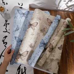 Giấy gói quà hình Hồ Điệp xinh xắn, bắt mắt